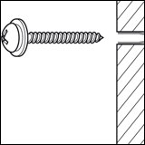 minirail clipschraube