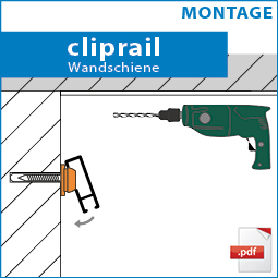 montage bilderschienen