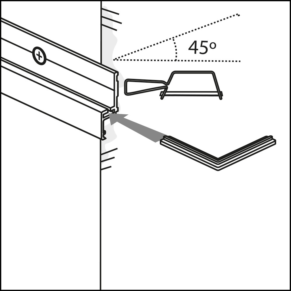 montage prorail crown