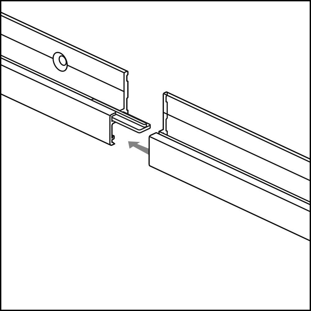 montage prorail crown