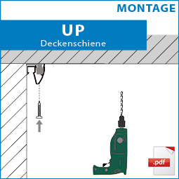 montage bilderschienen