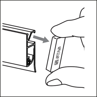 papergrip endkappe