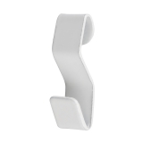 S - Haken weiss oder silber