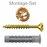 Montageset für Bilderschienen | Befestigungsclip