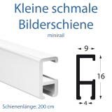 Komplett-Set | Bilderschiene minirail
